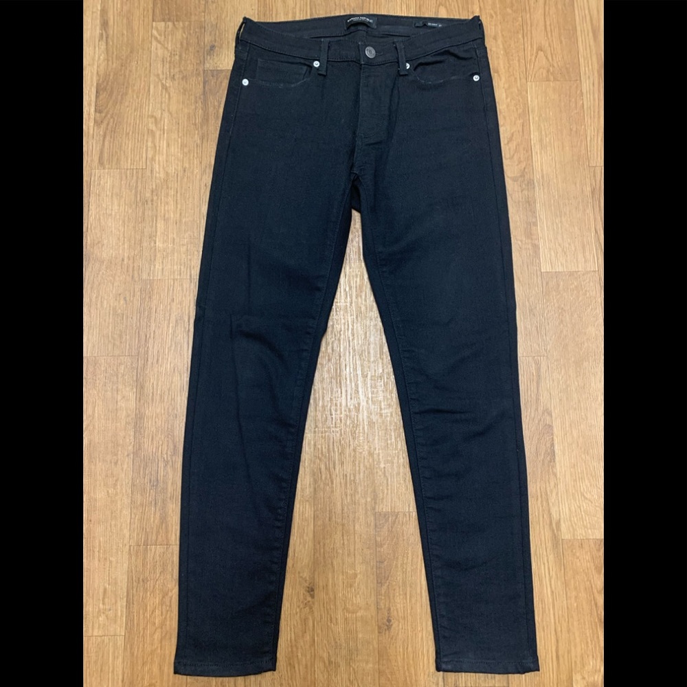 Banana Republic New Without Tags Black Skinny Jeans Size 27